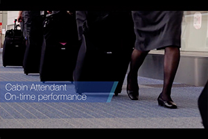 ANA, エーエヌエー, 全日空, 客室乗務員, On-time